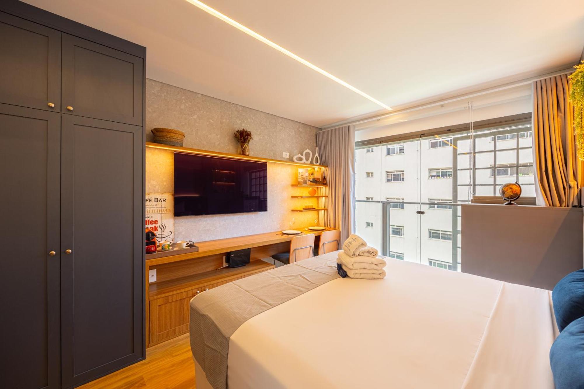 Apartamento Easy Star - Estiloso No Coracao Do Novo Booklin - He01i