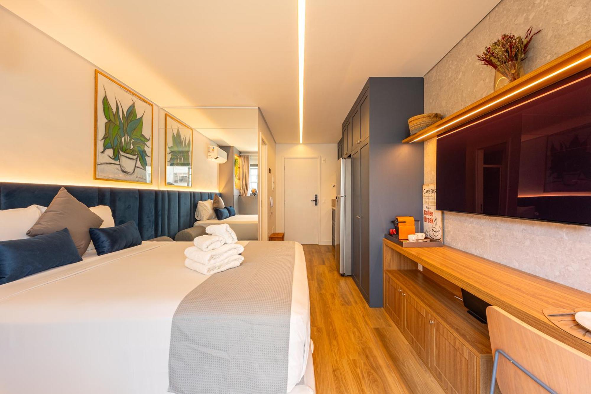 Easy Star - Estiloso No Coracao Do Novo Booklin - He01i Apartamento São Paulo