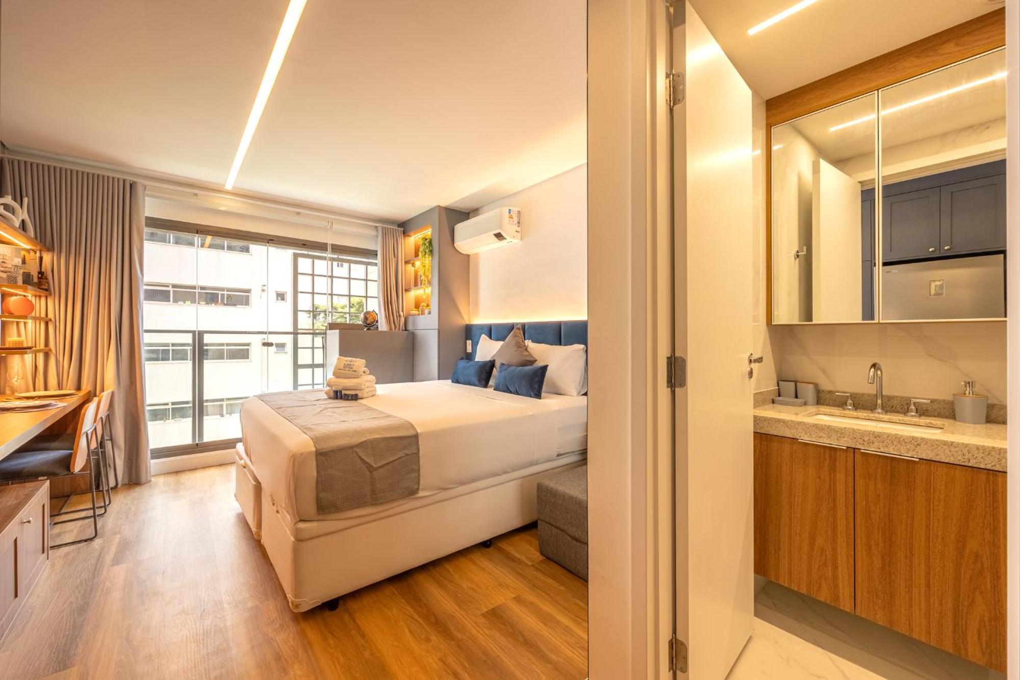 Apartamento Easy Star - Estiloso No Coracao Do Novo Booklin - He01i